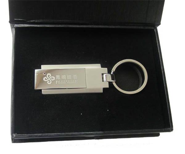 大翻斗U盤禮品—南京建設發展公司定制  金屬U盤工廠制作