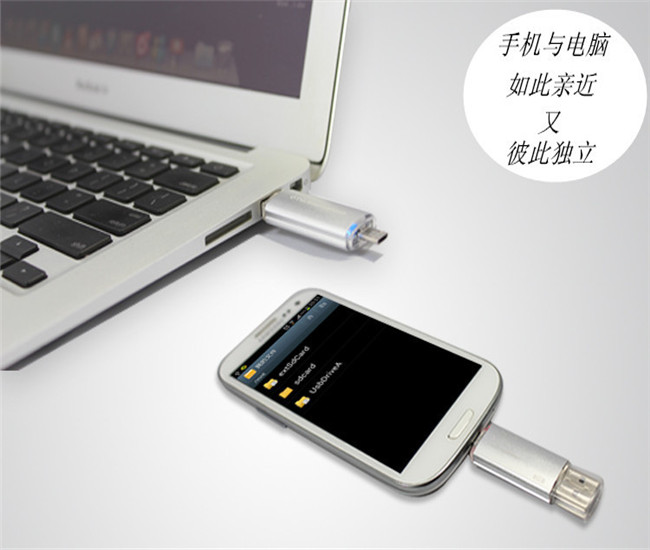 手機U盤,手機電腦兩用u盤,金屬OTGU盤