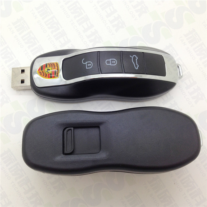 保時捷車鑰匙U盤 各類品牌汽車鑰匙U盤定做工廠   汽車鑰匙U盤禮品