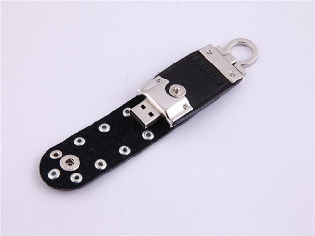 新款皮套U盤定制,創意商務禮品U盤，高檔皮套U盤禮品,禮品皮套U盤制作廠家