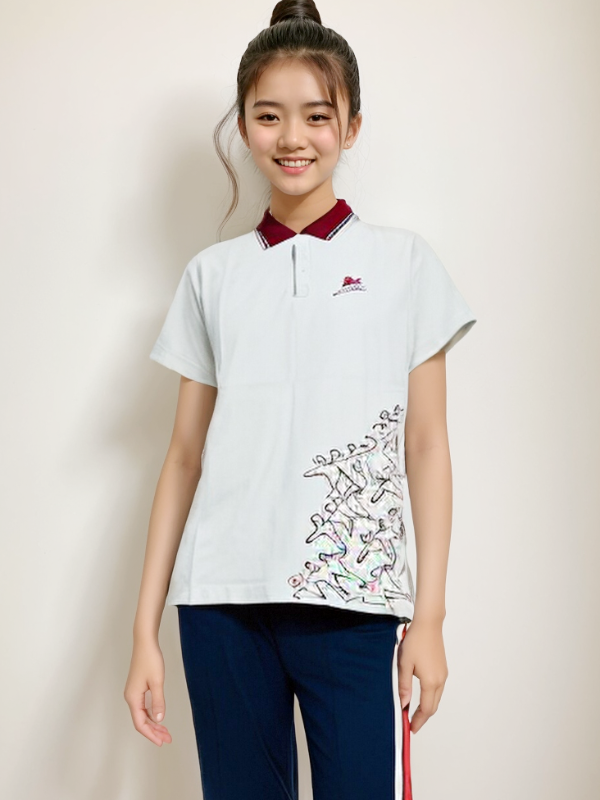 中學(xué)校服夏裝展示